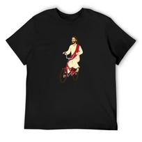 Christ on a Bike - Funny Religious Lord Jesus Church Group Easter Gift T-Shirt cute clothes mens t shirt graphic S juoda