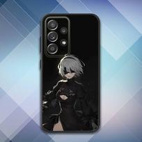 N-Nier 2B A-Automata Phone Case For Samsung S25,S24,S21,S22,S23,S30,Ultra,S20,Plus,Fe,Lite,Note,10,9,5G Black Cover Samsung S24fe