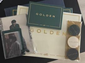 BTS Jungkook Golden Album + Weaver Album + Bonus Items (Unopened)