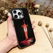 Game D-DoomS S-Slayer Phone Case For iPhone 17,16,15,14,13,12,11 Plus,Pro Max,XS,Colorful Silver Phone case Funda Cover iPhone16ProMax