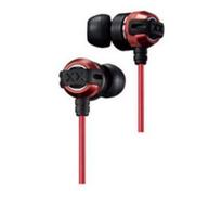 JVC XX Series Headphones with Remote Red HA-FX33XM-R In-Ear Control,