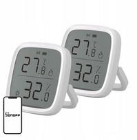 SONOFF ZigBee SNZB-02D Temperature and Humidity Sensor, 2-Pack | SNZB-02D 2Pack | 6979033600478