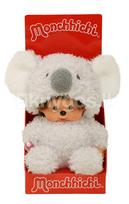 MONCHHICHI Pliušinė beždžionėlė su koalos kostiumu, 18 cm