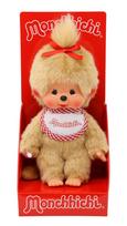 MONCHHICHI Pliušinė beždžionėlė, šviesiai ruda, 20 cm