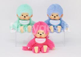 MONCHHICHI Spalvinga beždžionėlė, 14 cm