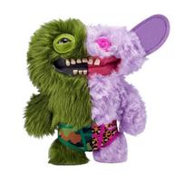 Fuggler 25cm Color Block Series Official Authentic Cute Teeth Monster Double Plush Doll Ugly-Cute Funny Trendy Toy Figure