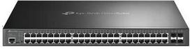 Šakotuvas TP-Link 52 prievadų valdomas 2+ lygio komutatorius su 48 prievadų „POE+“
