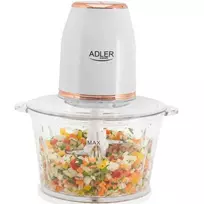 Adler AD 4092 smulkintuvas su stikliniu dubeniu 2L 800W