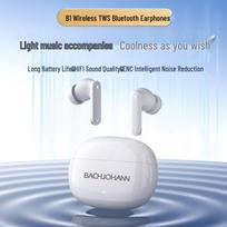 Bach John B1 True Wireless Bluetooth Earbuds balta