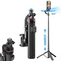 C22 Ai Face Tracking Gimbal Stabilizer Multi-function Stable Tripod Selfie Stick 1338mm Compatible Camera Fill Light Foldable juoda