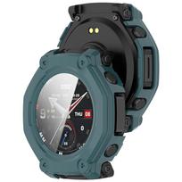 Protective Case Cover For Huami Amazfit T-Rex 3 Pro 48mm Silicone SmartWatch Shockproof Protector Shell for T-Rex3 Pro 48mm T-Rex 3 Pro 48mm žalia