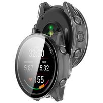 Watch Protective Case For Garmin Forerunner 570 42mm 47mm SmartWatch Shockproof PC Protector Cover Shell /W Tempered Film Forerunner 570 42mm gryna
