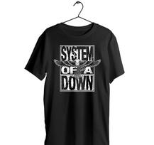 System of a Down black TShirt  breathable polyester  Progressive metal fans L