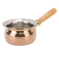 Wooden Handle Small Saucepan Stainless Steel Sauce Pan Butter Melting Pot  Milk Coffee Pouring Oil