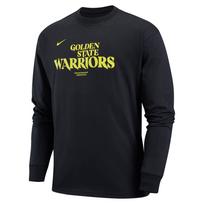 Nike x NBA Golden State Warriors T Shirt Men's Black HJ2745-010 3XL
