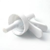 White Plastic Water Dispenser Valve For 5L Water Bottles Home Outdoor Use white