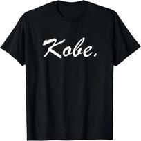 Kobe T-Shirt - Handwritten Signature Name Gift Tee T Shirt T-Shirt S juoda