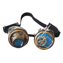 Goth Steampunk Goggles Welding Vintage Cosplay Glasses Halloween Eyewears Accessory for Women Men Cosplay Party 1
