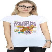 Scooby Doo Women's The Amazing Scooby T-Shirt White X-Large S balta