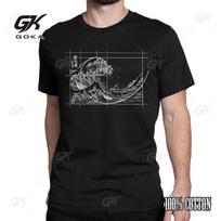 Meets Fibonacci Sequence Golden Ratio TShirt Men Cotton T Shirts Math Technical Geek Tee Shirt S