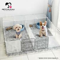Cat Dog Pet Fence House Translucent fence set (Type A)