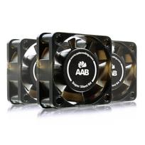 3x AABCOOLING Super Silent FAN R4 kompiuterio ventiliatorius – tylus 12,9 dB, 40×40×20 mm, 3-Pin / 4-Pin MOLEX, 12 / 9V adapteris, AFDB guoliai, ilgaamžis 100 000 h, efektyvus 7,35 m³/h aušinimas, idealus korpusui, maitinimo blokui ir tyliai darbo aplinka, universal