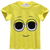 Short Sleeve T-Shirt Sprunki Incredibox Rhythm Box, Middle Age Children'S Loungewear 32201 110