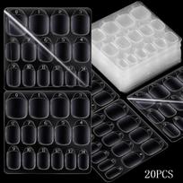 Double-sided Nail Tape 24PCS Ultra Thin Nail Adhesive Tabs For Press-type Nail Art Comfortable To Wear For Daily Use