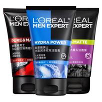 Loreal Paris Men's Charcoal Oil Moisturizing acne clearing and anti-blackheads-Mens essential face wash Moisturizing acne clearing and anti-blackheads juoda