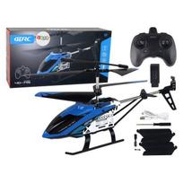 Aluminum RC Helicopter 2.4G Blue 15 Minutes Flight