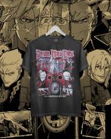 Unisex Devil May Cry Anime Print Tshirt Retro Japanese Game Oversized Cotton Casual Streetwear Tops L