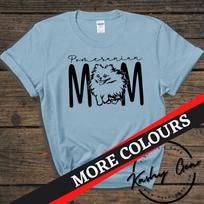 Pomeranian Mom Shirt | Pom Dog TShirt | Toy Dog Mama | Custom Personalized Tee | Christmas Gift For Dog Lovers T Shirt 3XL