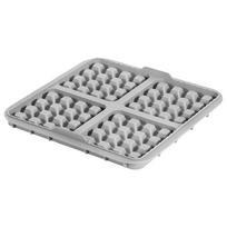 Square Silicone Waffle Maker Mold Food Grade Non-stick Reusable Waffle Biscuit Making Tray Baking Mold for Pancake Waffle Cookie žalia