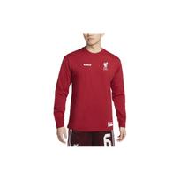 Nike LeBron X Liverpool F.C. Long-Sleeve Max90 T-shirt Asia Sizing FD4025-608 XXL