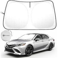Automobilio priekinis skydas nuo saulės suderinamas su 2024 2023 2022 2021 2020 2019 2018 Camry LE XLE Hybrid SE XSE sedano priedai 2024 Atnaujinamas sulankstomas For Honda Accord 2018-202