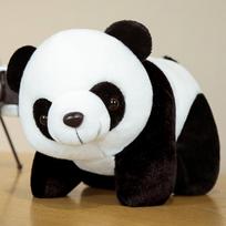 20 cm pliušiniai pandos žaislai Miela pagalvė Panda su bambuko lapais Kawaii įdaryti minkštas žaislas vaikams Mergaitėms berniukams Gimtadienio kalėdinė dovana