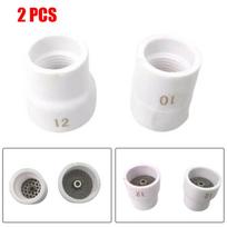 2 vnt. 10# 12# Keraminiai antgaliai TIG suvirinimo degikliui WP-17/18/26/9/20 Argono lankinis suvirinimas 2pcs 12#