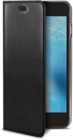 Atverčiamas dėklas Celly AIR Pelle skirtas Apple iPhone 7, Juodas