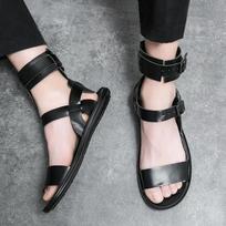 Beach Man Sandals Outdoor Number 41 on Offer Summer Sale Original Breathable Comfortable Trend 2025 Adult Pvc 39 Shoes for Men 38