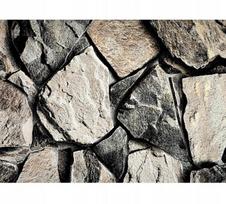 Rudi 3D akmens imitacijos viniliniai tapetai ant flizelino 53 cm x 10 m, plaunami