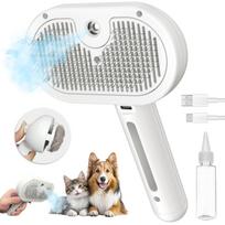 Pet Spray Hair Comb Water Mist Humidifying Grooming Brush Dematting Hair Remover Cleaning Tool For Dogs Cats Grooming Accessories balta