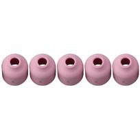 Set of 5 TIG Gas Lens Alumina Nozzle Ceramic Cups for SR WP 92025 TIG Welding Torch Suitable for Miller Weldcraft and 53N59