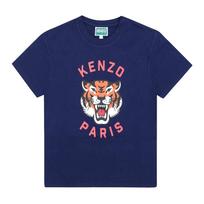 Kenzo Kids Short Sleeve Tee Tiger K61676 84n K61676 84N (8A)