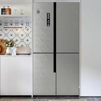 Lipni plėvelė tapetai danga metalinė sidabrinė 40x800 cm — virtuvės baldų restauravimas, šaldytuvo lipdukai, indaplovės lipdukai, plaunami viniliniai tapetai, dekoratyvinė plieninė plėvelė, spintelių fasadų atnaujinimas