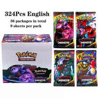 324 vnt. Pokemon TCG: Kardas ir Skydas-Sąjungos Smūgis Boosterio Dėžutė (36 pakuotės) Stalo žaidimo kortelė SKIRTIE VARŽOVAI Žvaigždžių Karūna Blue