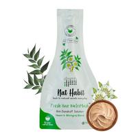 Nat Habit Neem Bhringraj Fresh Hair Mask For Deep Hair Conditioning Smoothening Treatment For Dry And Frizzy Hair 40g
