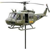Vietnamo Veterano UH-1 Huey Sraigtasparnio Vėjo Suktuvas, Puikus Lauko Sodams ir Kiemsams | Lauko Sodo ir Kiemo Dekoras