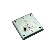 Kunlong SK1-R5-007 LED Screen Hook Lock Draw Latch Hook Locks (as the picture,Steel)