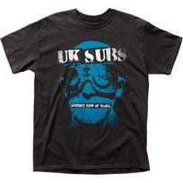 UK Subs Kito tipo bliuzas Vyriški marškinėliai Muzika Klasikinis Koncertas Roko grupė Juoda S