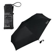 IZA Umbrella Black Light UV UPF Heat Sun Umbrella IZA Folding Umbrella 53cm Small Stylish Simple Plain Wpc. Men's All-Weather [Compact] [100%